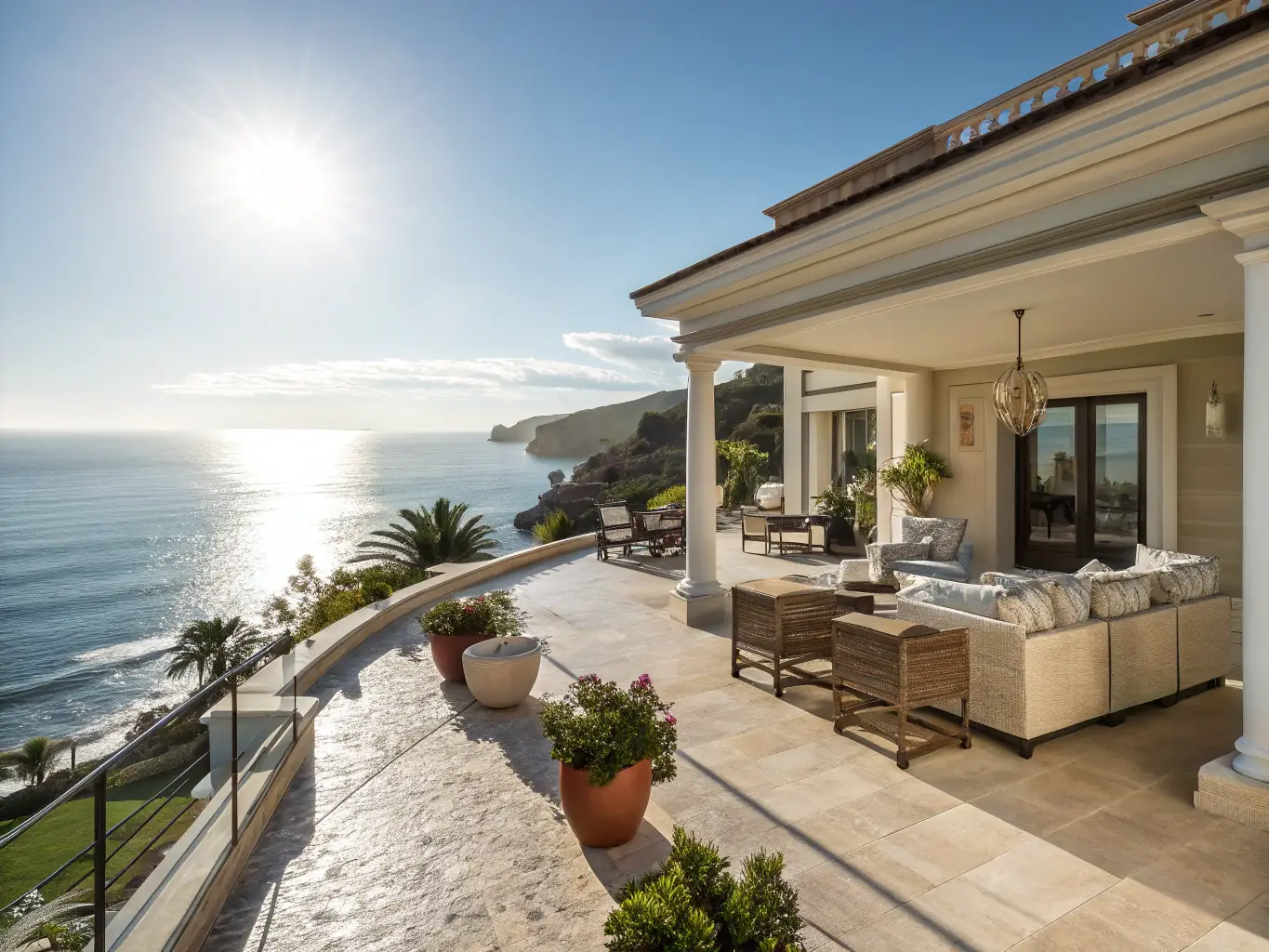 An inviting image of a modern vacation rental property in Costa Rica, highlighting the upcoming expansion into rental services on Tico.Social.